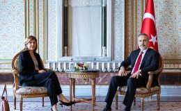 Dışişleri Bakanı Hakan Fidan, BM’nin Kıbrıs temsilcisi holguín ile görüştü